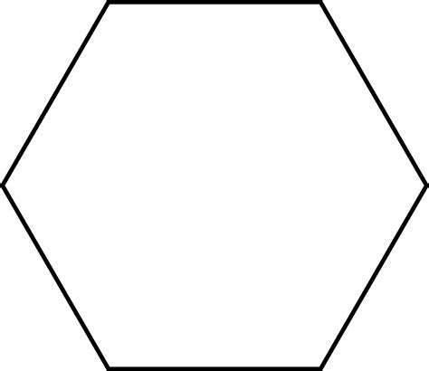 Hexagon Shape Printable